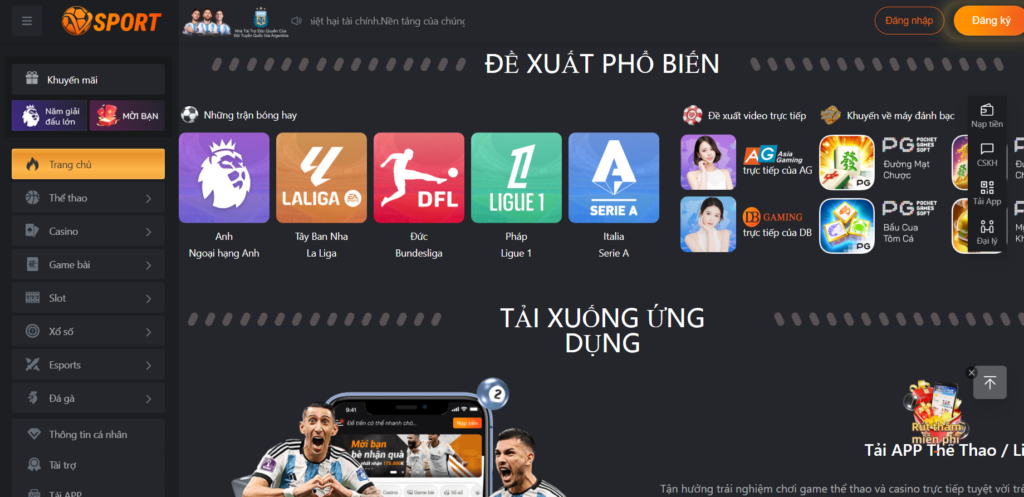 Sự khác nhau giữa cách thức đăng nhập Vsport thông qua số điện thoại và thông qua tài khoản 