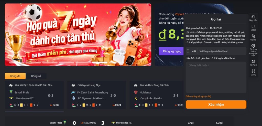Cần lưu ý gì khi liên hệ Vsport lần đầu? 